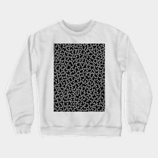 Jigsaw Puzzle Lover Pieces Pattern Master Puzzler BLACK Crewneck Sweatshirt